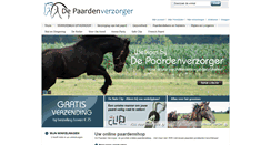 Desktop Screenshot of depaardenverzorger.nl